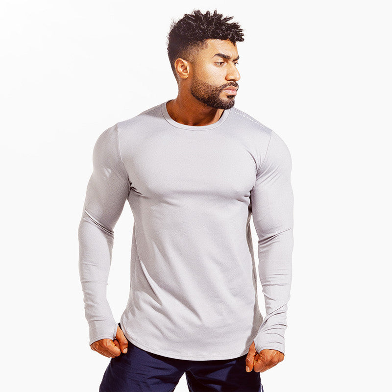 New Muscle Fitness Long Sleeve Men's T-Shirt