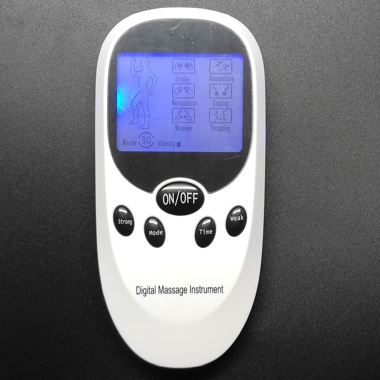 Electric Acupuncture Digital Therapy Tens Body Massager Dual Channels Pulse Muscle Stimulator For Back Neck Leg Pain Relief