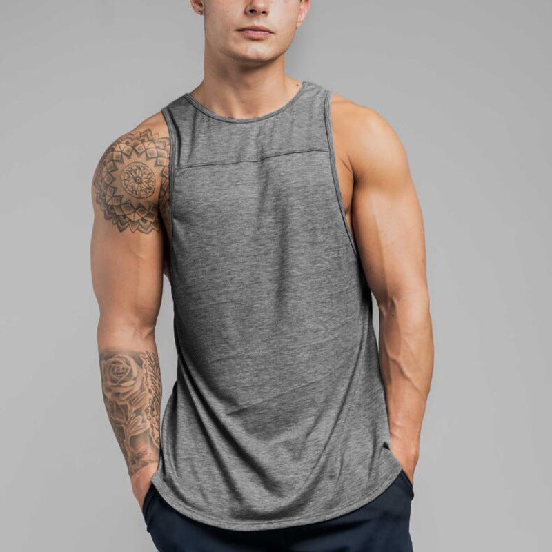 Blank Men's Bodybuilding Fitness Sports Vest